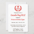 Search for canada day invitations Patriotic