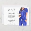 Search for scrubs invitations Blue