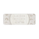 Search for winter woods return address labels Vintage