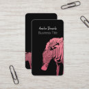 Search for pink zebra business cards Modern