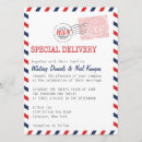 Search for mailing wedding invitations Airmail