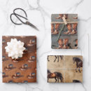 Search for cowboy hat wrapping paper Brown