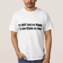 Search for left libertarian tshirts Right