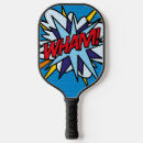 Search for comic pickleball paddles Typography