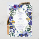 Search for purple orchid invitations Watercolor