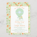 Search for vintage hot air balloon invitations Up up and away