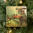 Search for spinning christmas tree decorations Weaving