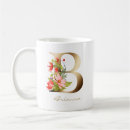 Search for gold letter b mugs Initial