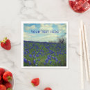 Search for bluebonnet napkins Blue flowers