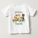 Search for woodland baby shirts Wild one