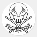 Search for rock drummers stickers Musician