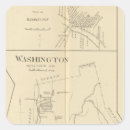 Search for map of washington stickers Lithographed