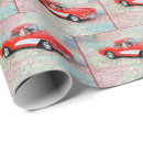 Search for corvette wrapping paper Red