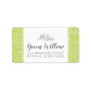 Search for lime green return address labels Minimalist