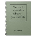 Search for teacher appreciation notebooks Typography