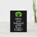 Search for for tree huggers cards Globe