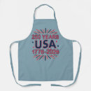 Search for usa aprons Red white and blue