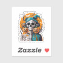 Search for funny halloween skeleton stickers Scary