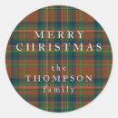 Search for navy plaid stickers Merry christmas
