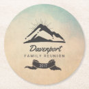 Search for family reunion coasters Rustic