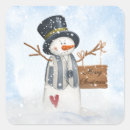 Search for watercolor snowman stickers Cute