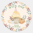 Search for wild one first birthday stickers Watercolor