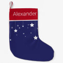 Search for red white and blue christmas stockings Patriotic