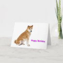 Search for shiba inu birthday cards Pet