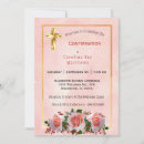 Search for rose confirmation invitations Cross