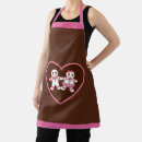 Search for christmas cookie baking aprons Gingerbread girl
