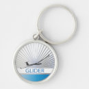 Search for airplane pilot key rings Glider