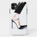 Search for high heel shoe iphone cases Black