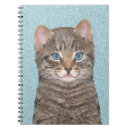 Search for tabby cat notebooks Kitten