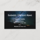 Search for starry night sky business cards Black