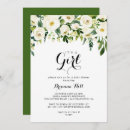 Search for greenery baby girl shower invitations For her