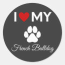 Search for french bulldog dog stickers Puppy