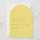 Search for lemon yellow wedding invitations Simplistic