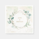 Search for eucalyptus wedding napkins Watercolor greenery