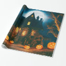 Search for jack o lantern wrapping paper Trick or treat