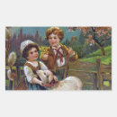 Search for vintage lamb easter stickers Girl