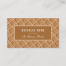 Search for waffles business cards Pattern