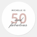 Search for pink envelope seals 50th birthday