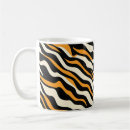 Search for orange tiger stripes mugs Black