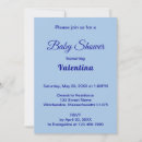 Search for light blue baby shower invitations Classic