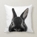 Search for black rabbit cushions Cute