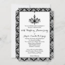 Search for 25th silver anniversary invitations Grey