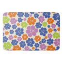Search for blue and orange bath mats Retro