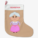 Search for grandma christmas stockings Granny