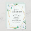 Search for 25th anniversary invitations Gold