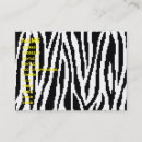Search for zebra pattern business cards Fur